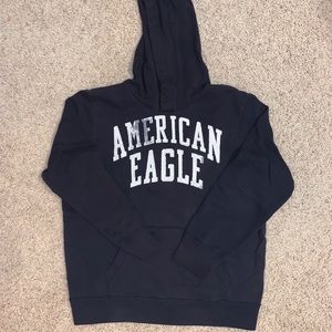 Vintage Fit American Eagle Hoodie, Size: L